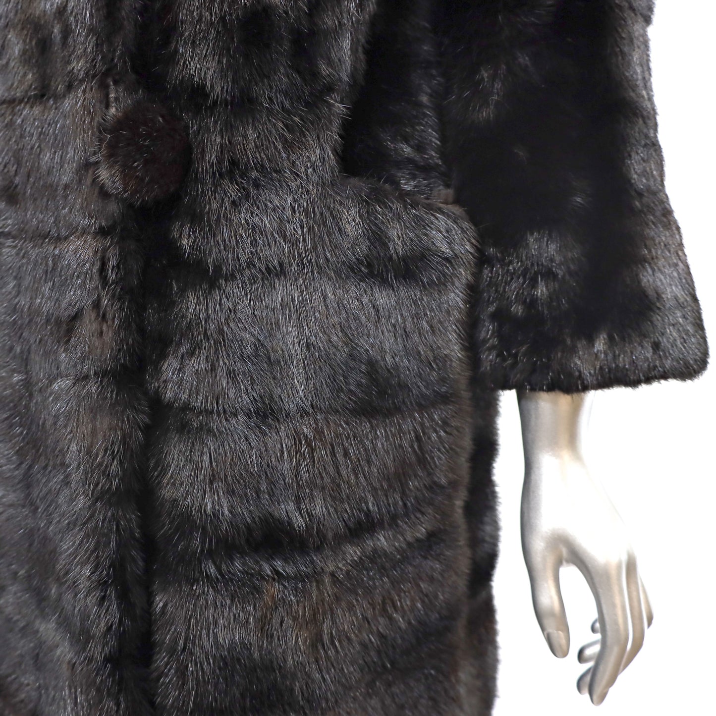Ranch Mink Horizontal Coat- Size M