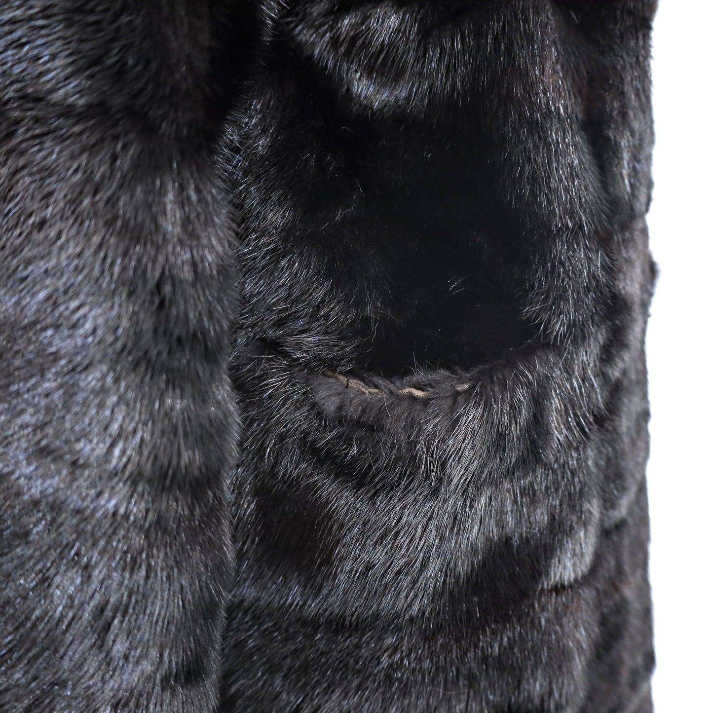 Ranch Mink Horizontal Coat- Size M