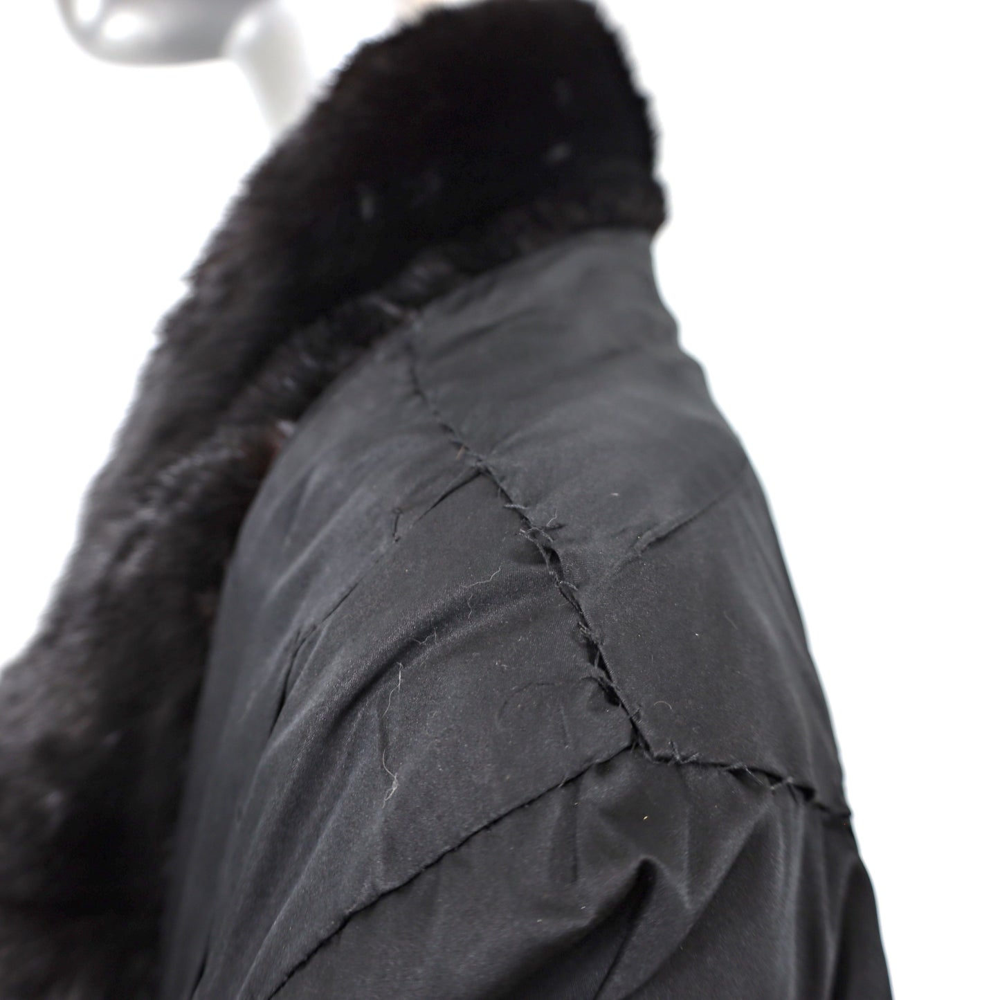 Ranch Mink Horizontal Coat- Size M