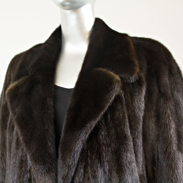 Ranch Mink Coat - Size S (Vintage Furs)