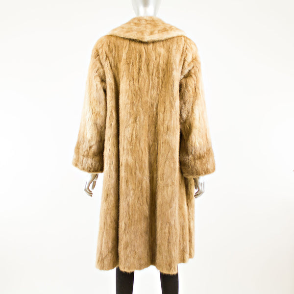 Section autumn haze mink coat - Size M (Vintage Furs)