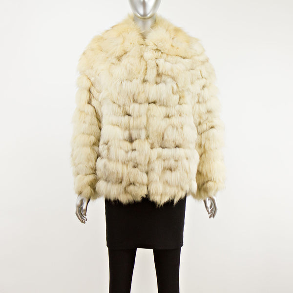 Section Fox Jacket- Size S (Vintage Furs)