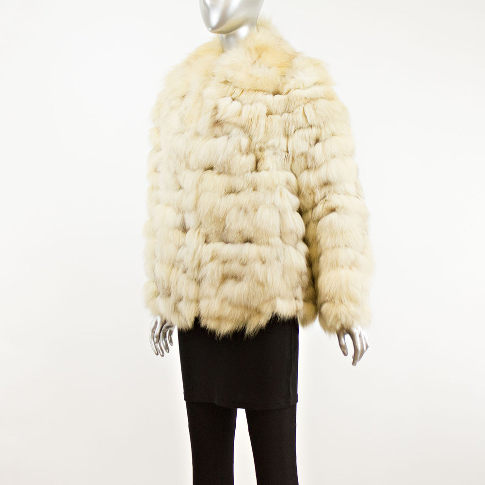 Section Fox Jacket- Size S (Vintage Furs)