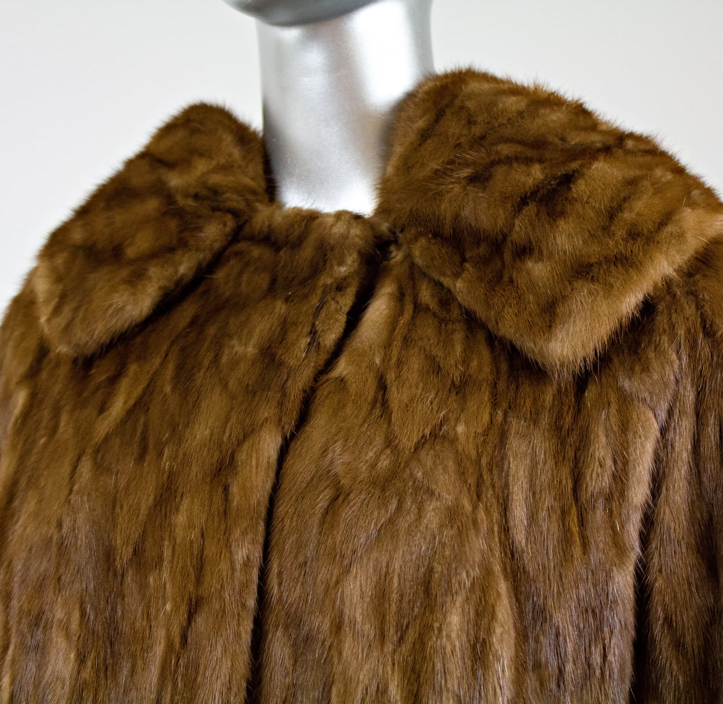 Section Mahogany Mink 3/4 Jacket- Size L