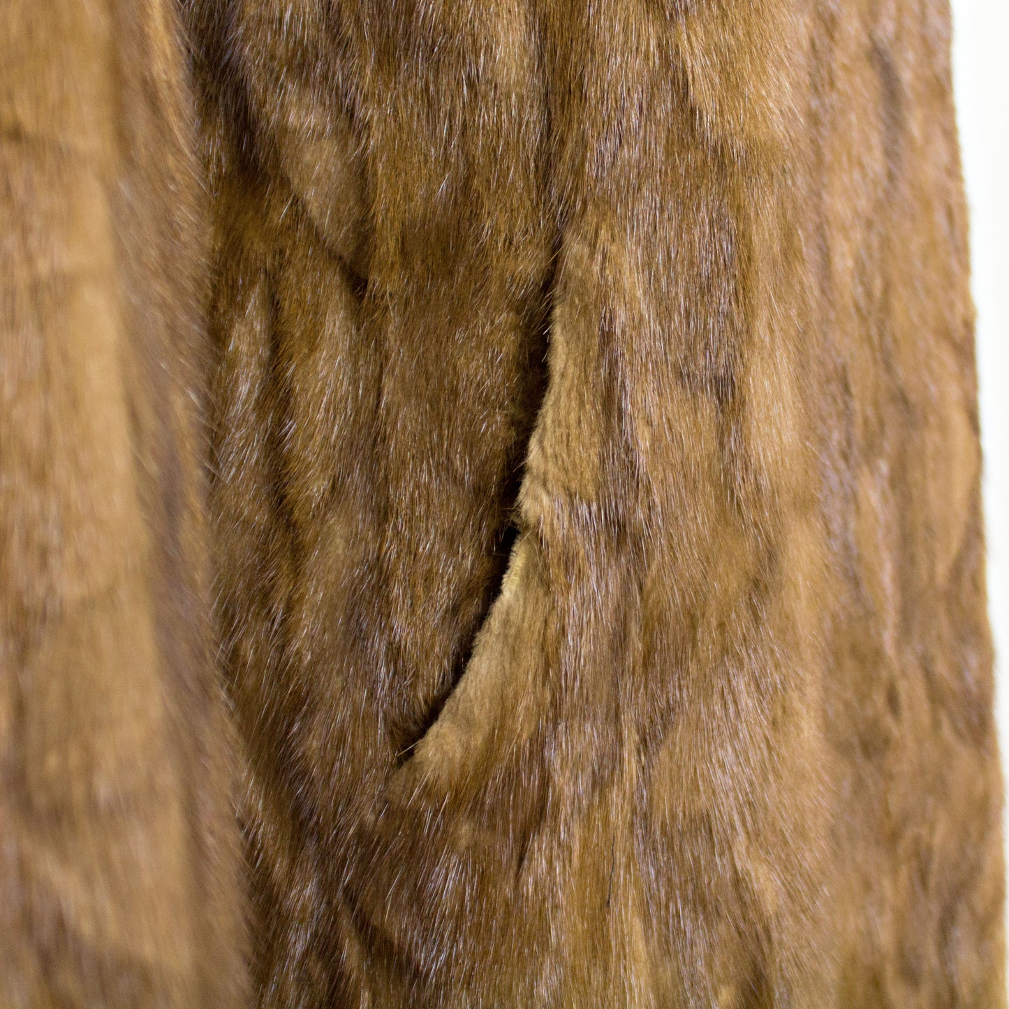 Section Mahogany Mink 3/4 Jacket- Size L