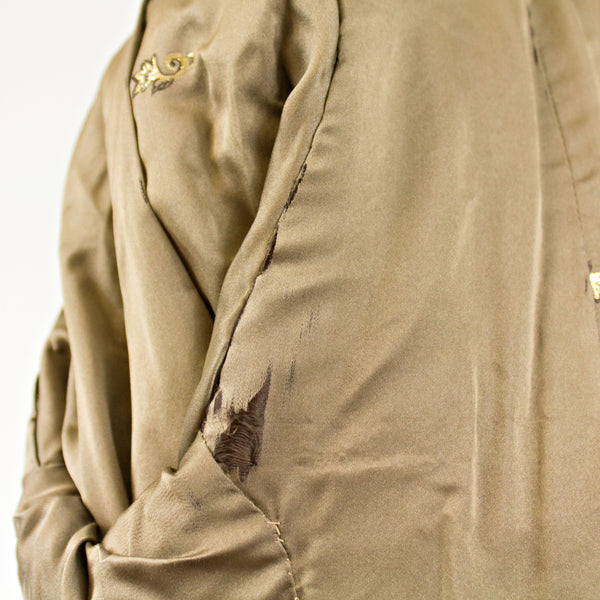 Section Mahogany Mink 3/4 Jacket- Size L (Vintage Furs)