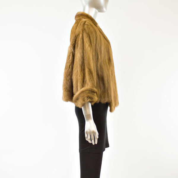 Section Mink Cape- Free Size (Vintage Furs)