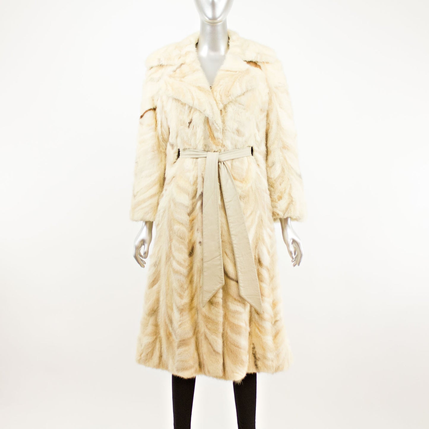 Section Mink 7/8 Coat- Size XXS