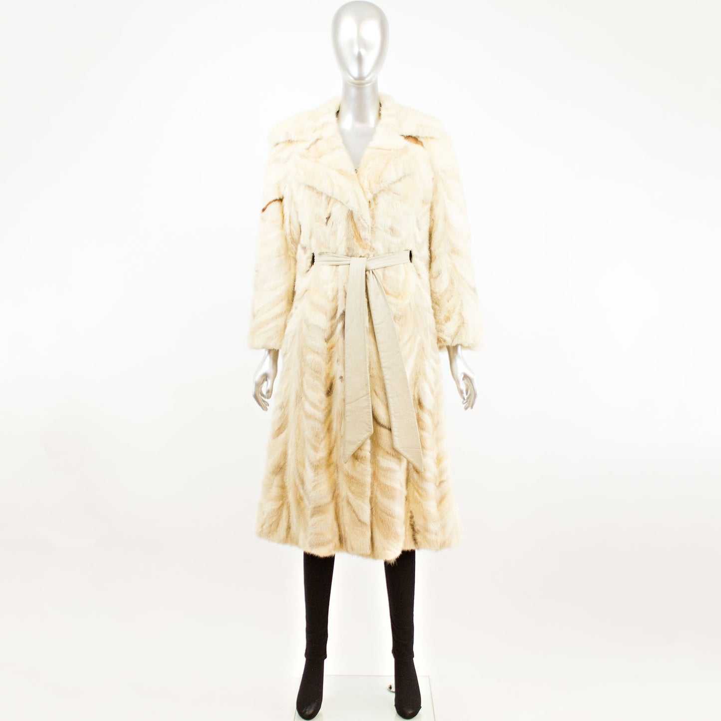 Section Mink 7/8 Coat- Size XXS