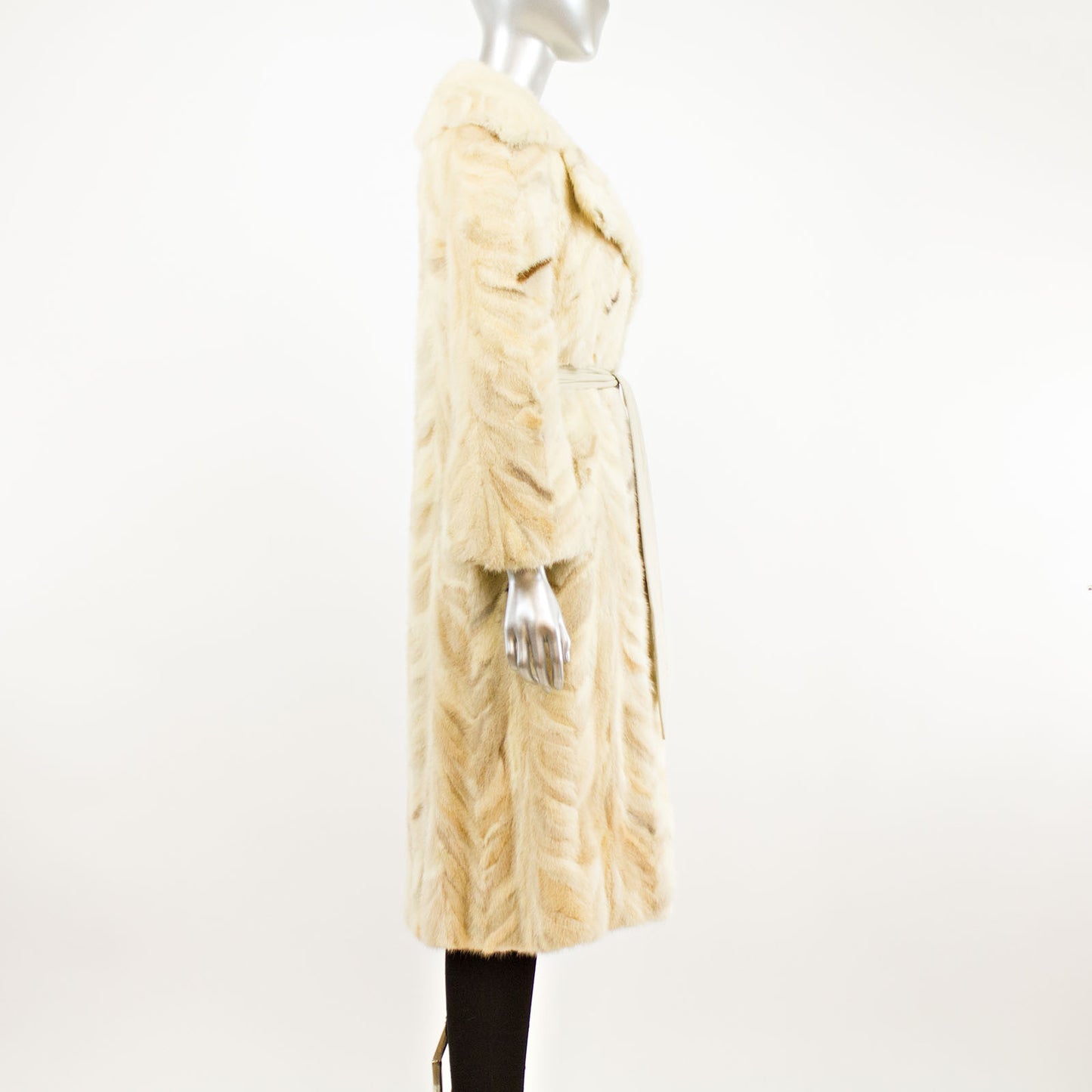 Section Mink 7/8 Coat- Size XXS
