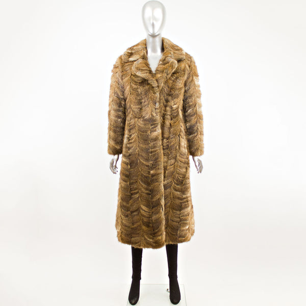 Section Muskrat Coat- Size XS (Vintage Furs)