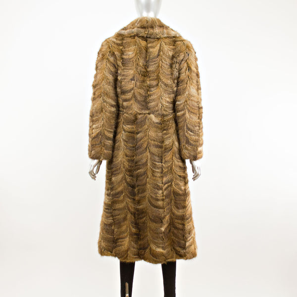 Section Muskrat Coat- Size XS (Vintage Furs)