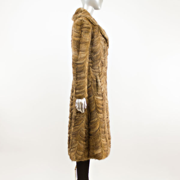 Section Muskrat Coat- Size XS (Vintage Furs)