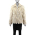 Ivory Sheared Beaver Jacket- Size M