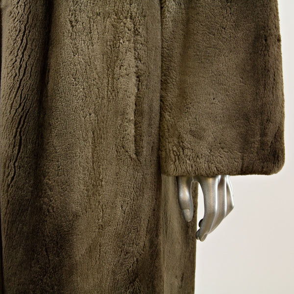 Sheared Phantom Beaver Coat - Size M