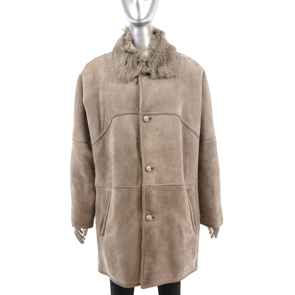 Shearling Coat- Size XL