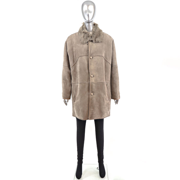 Shearling Coat- Size XL