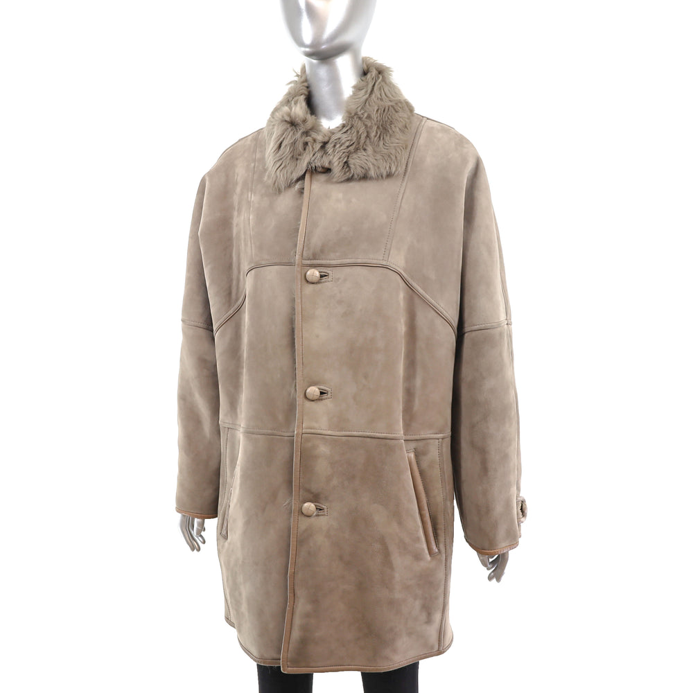 Shearling Coat- Size XL