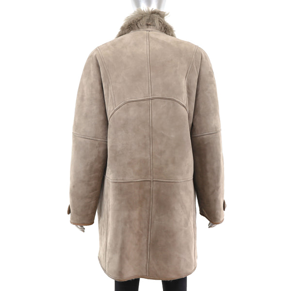 Shearling Coat- Size XL