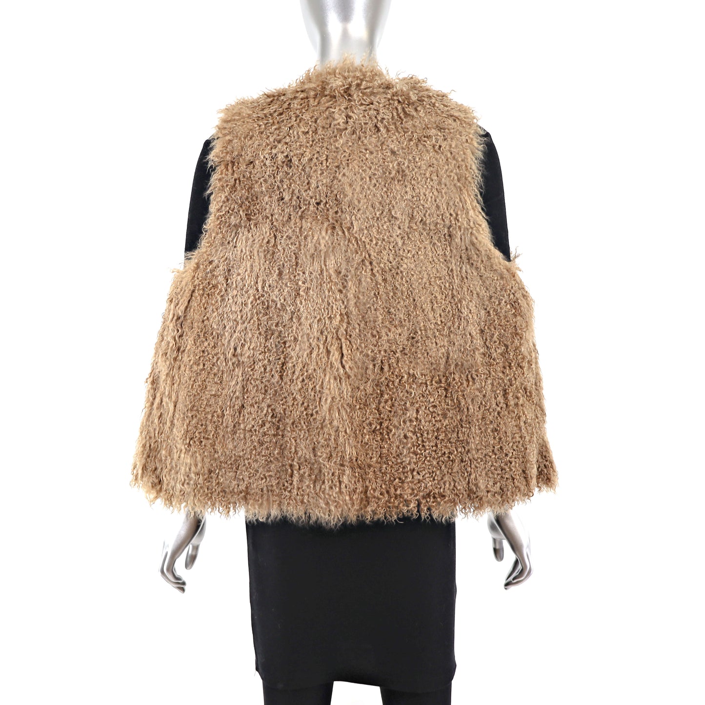 Section Squirrel Vest Reversible to Tibetan Lamb- Size M