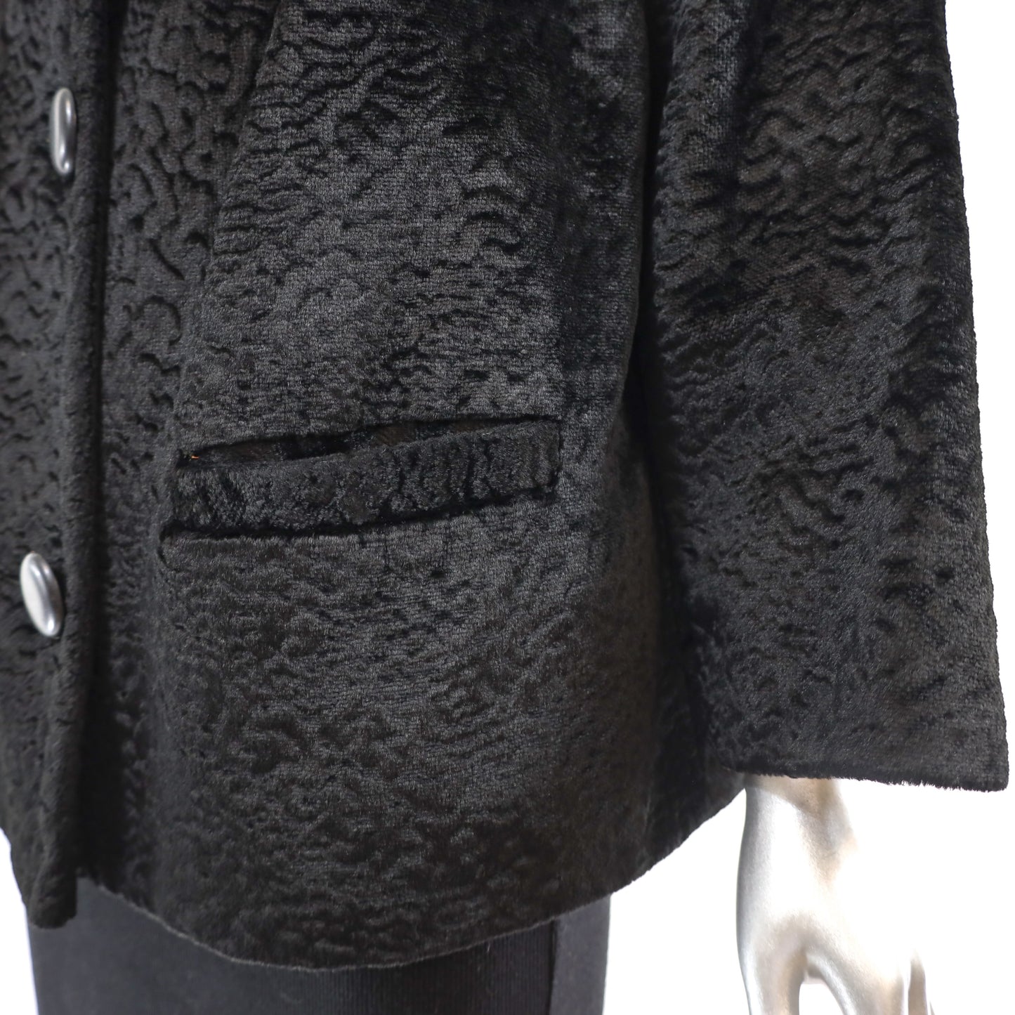 Faux Swakara Jacket- Size XL