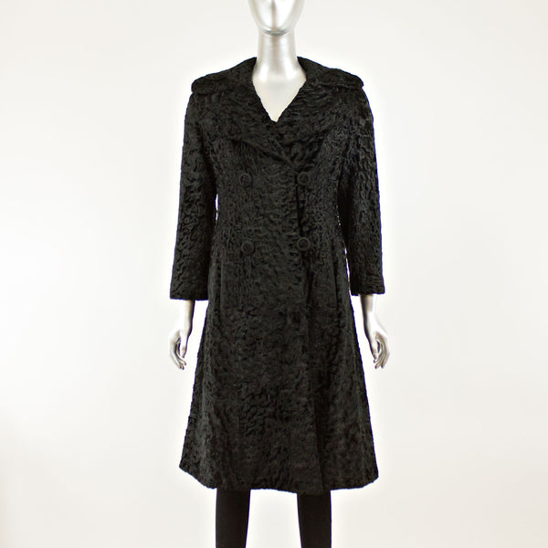 Swakara Broadtail Coat- Size XS (Vintage Furs)
