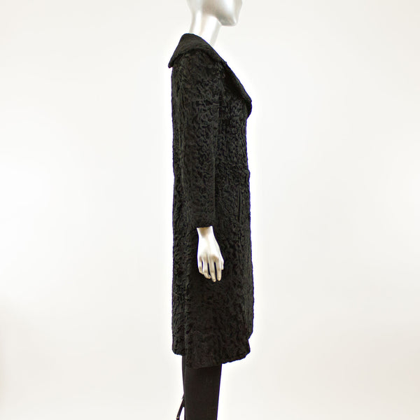 Swakara Broadtail Coat- Size XS (Vintage Furs)