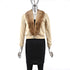 Cashmere Sweater with Mink Collar- Size XS