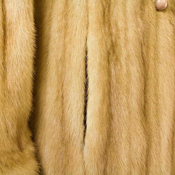 Tourmaline Mink 3/4 Jacket- Size M-L (Vintage Furs)