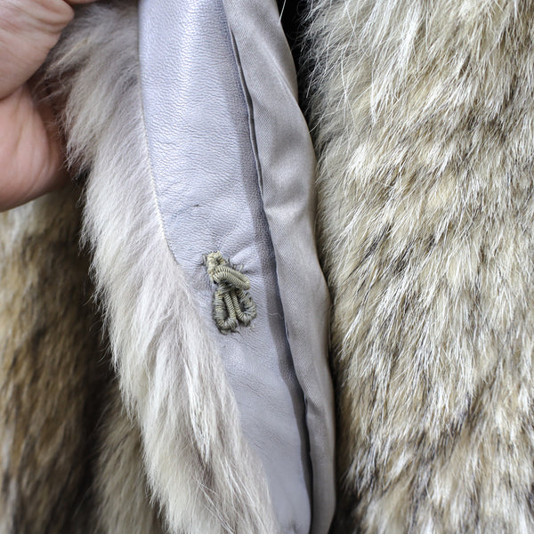 Full Length Fox Coat- Size M
