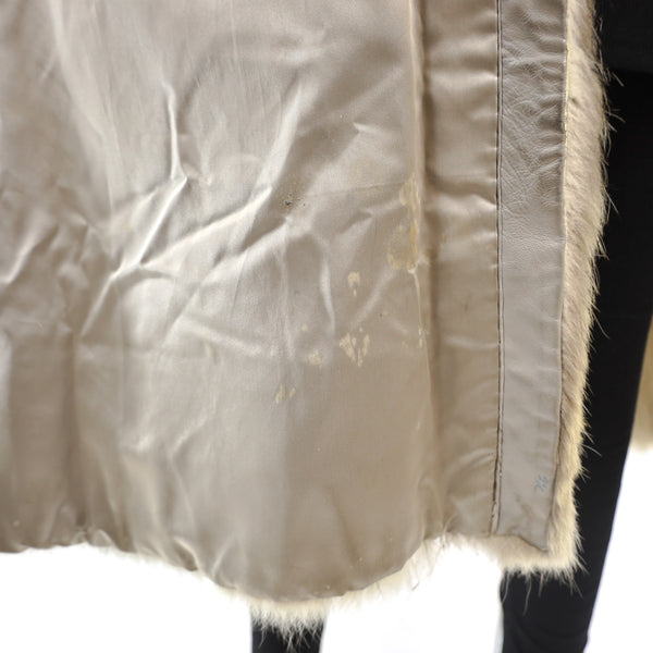 Full Length Fox Coat- Size M