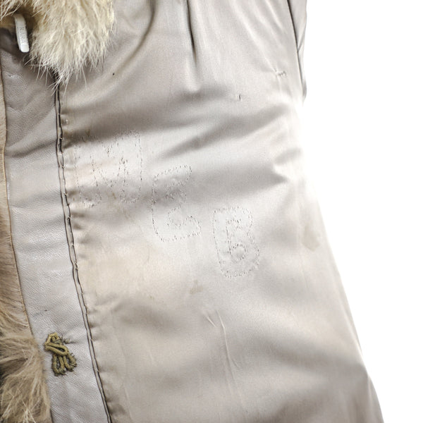 Full Length Fox Coat- Size M