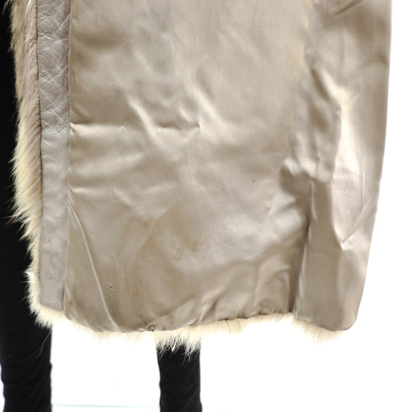 Full Length Fox Coat- Size M